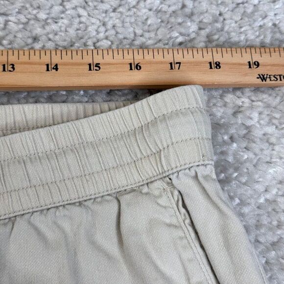 UNTUCKit Whitley Shorts Elastic Drawstring Beige Khaki Mens XL - Picture 6 of 6